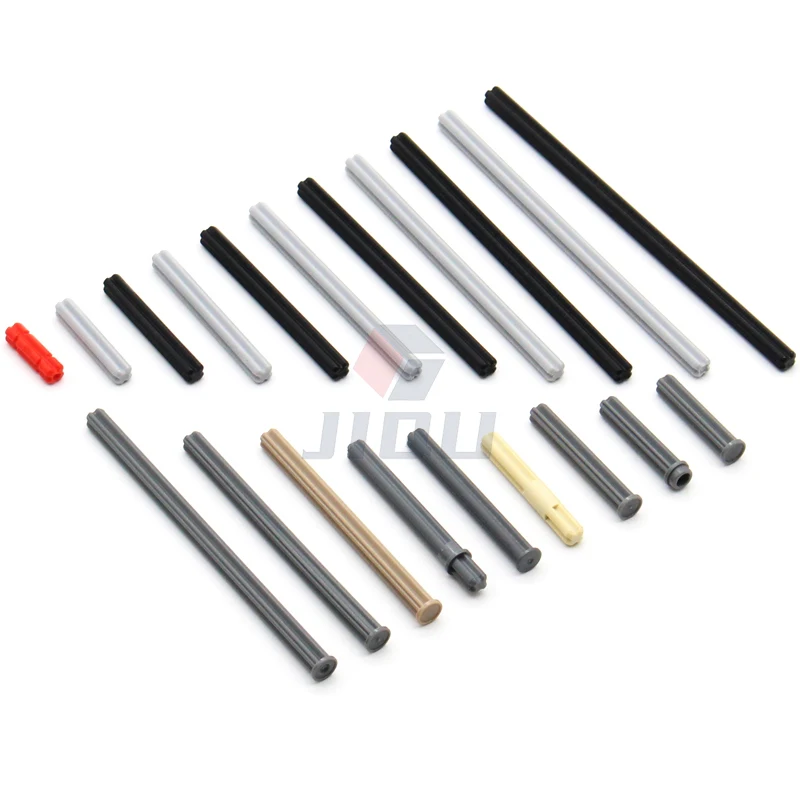 10PCS/Lot High-Tech Building Blocks Parts Cross Axle Compatible 32062 4519 3705 32073 23948 87083 15462 MOC Technical Bricks Toy