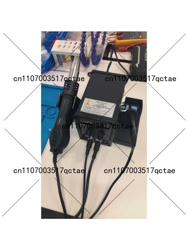High Power Adjustable Temperature Digital Display Desoldering Station 8786D Electric Soldering Iron Hot Air Gun Two-in-One
