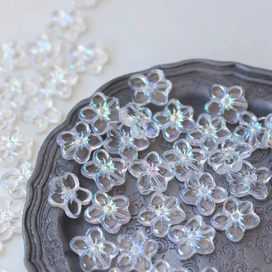 

（Style update in progres......）10pcs 14*12mm Loose Spacer Beads for Jewelry Making DIY Handmade Bracelets Earrings