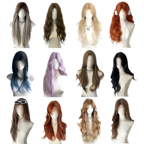 Imagen 1 del producto AOOSOO peluca sintética roja burdeos, peluca con malla frontal de pelo liso, pelucas cortas Bob marrón rojizo para mujeres, peluca de fibra resistente al calor