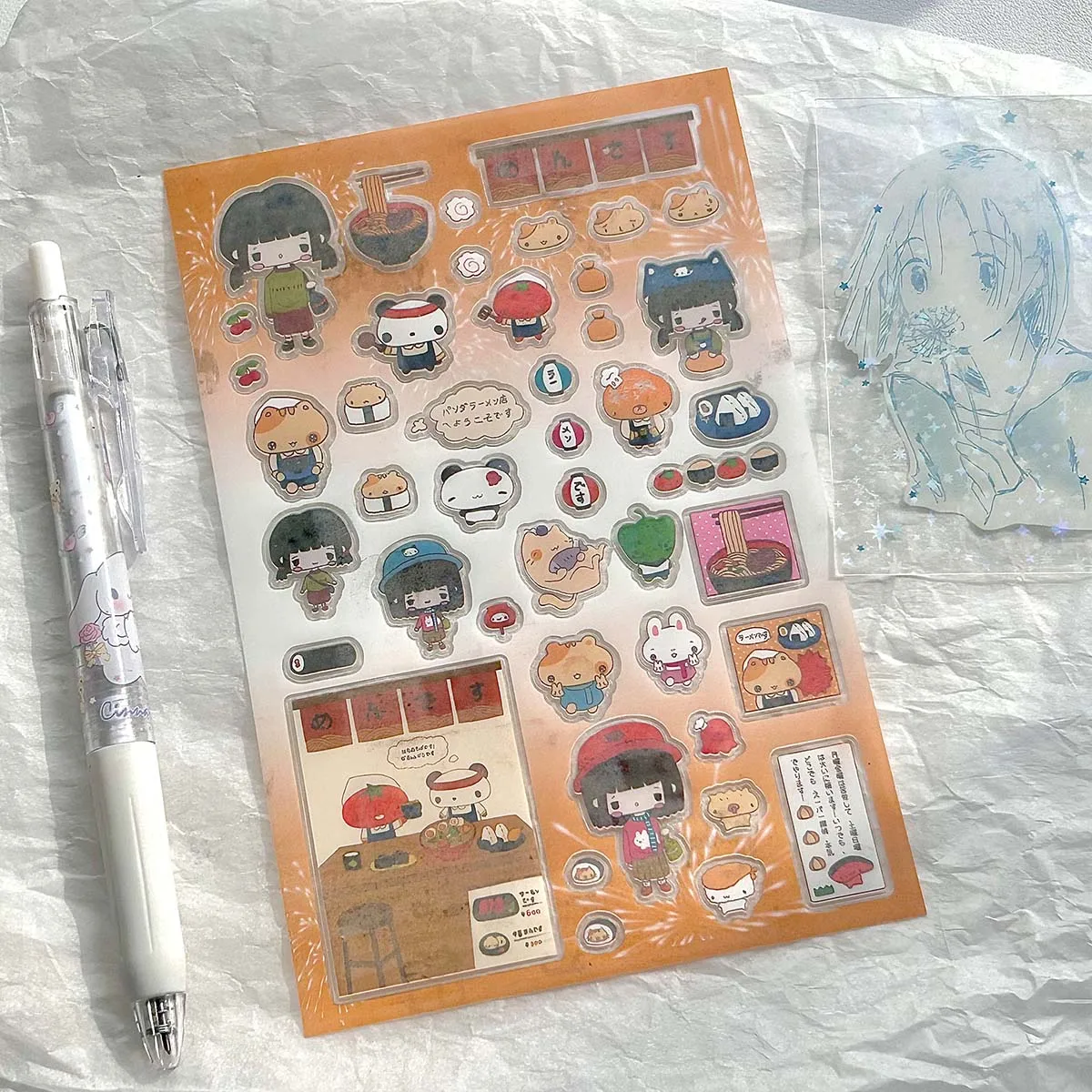 لطيف شخصية الحيوانات الأليفة سكرابوكينغ ملصقات Kawaii ديكو ملصقات لمجلة القرطاسية ملصقات DIY بها بنفسك لوازم الديكور الحرفية #4