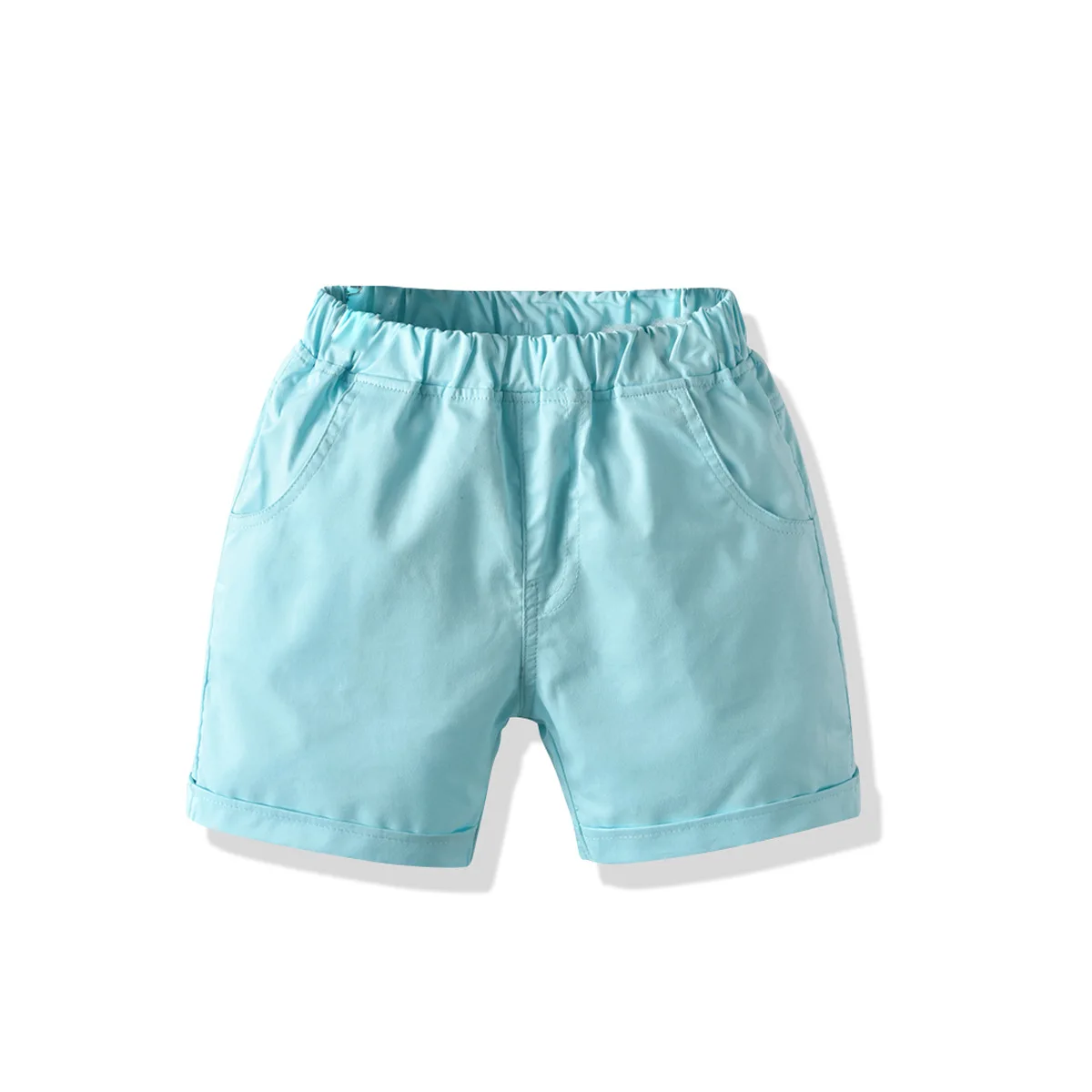 Boys Shorts 2022 Summer Pants for Kids 1-8years Children Trousers Solid Color Toddler Clothes Girls Suit Pants School Clothing