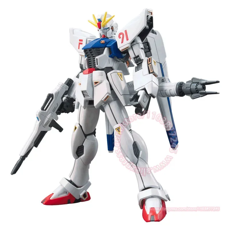 BANDAI F91 GUNDAM HGUC 1/144 Trendy Figuur Desktop Ornament kinderen Verjaardagscadeau Randmodel Actiefiguren Montage