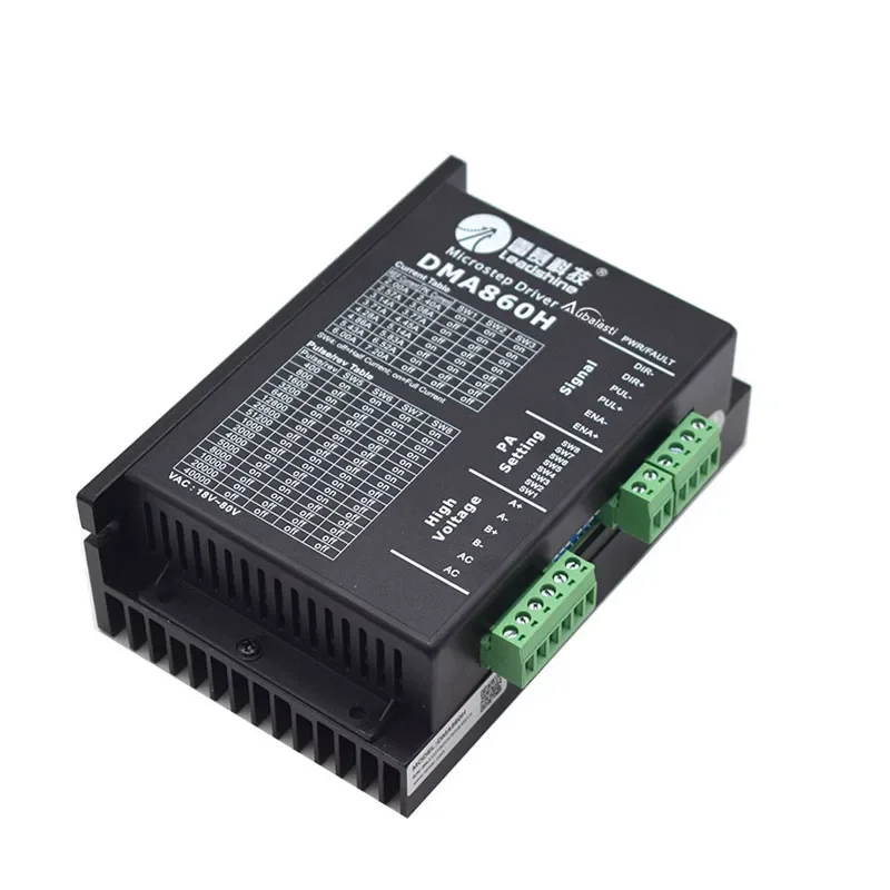 Leadshine DMA860H 2 Phase Stepper Driver 18-80VAC/DC24-80V For 60/86/110(Nema23/34/42) Stepper Motor Stepper Motor Controller