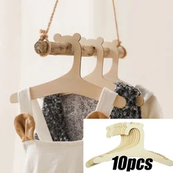 5/10 Pcs Baby Creative Hanger Rack Baby Wooden Clothes Hanger Home Girls Princess Room Nursery Decor for Kids Present