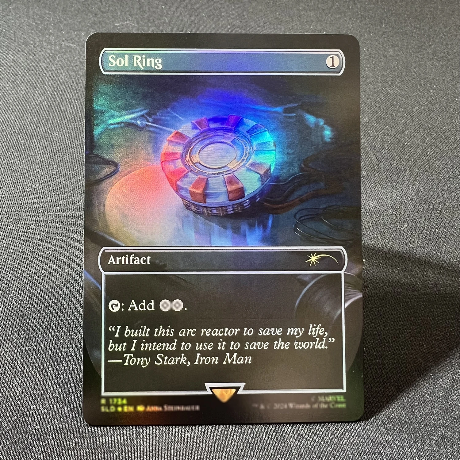 FOIL STAR WAR Proxy Commander's Plate SLD Storm's Will(Jeska's Will) Flawless Maneuver SLD1728 Board Game Custom English Card