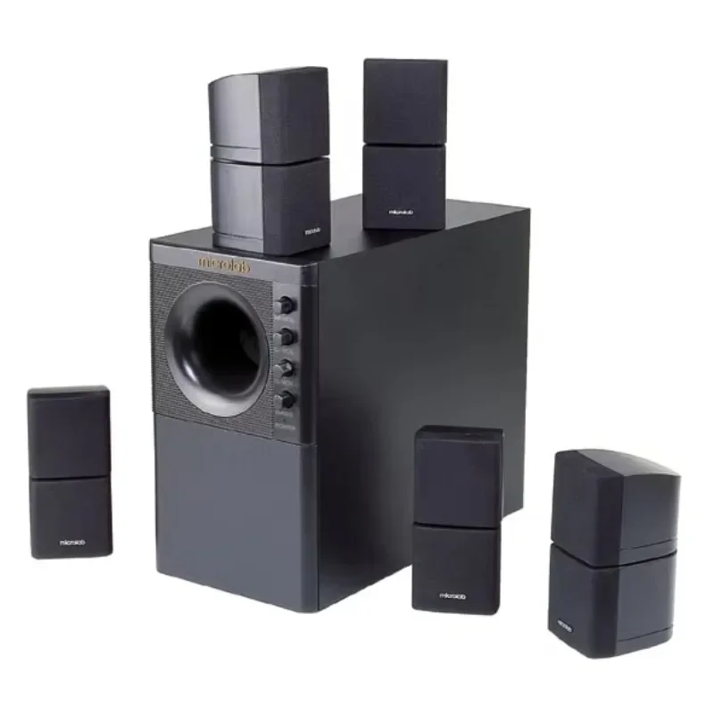 

2025 hot sale Microlab 5.1 Home Theatre System Blue Tooth Speakers Music System- X3BT 5.1
