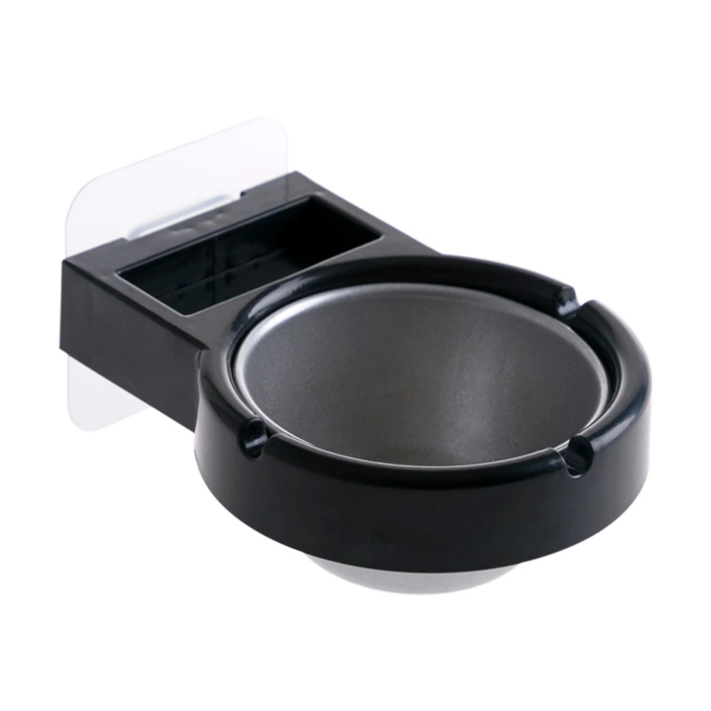 1PC Stainless Steel Wall-Mounted Ashtray Split Design Hanging Storage Cup  for Toilet Home Office Cigarette Case