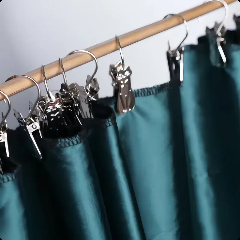 40 pcs Animal Shape Curtain Hooks, Decorative Home Accent and Iron Metal Durable, ideal for Home Cute Decoration
