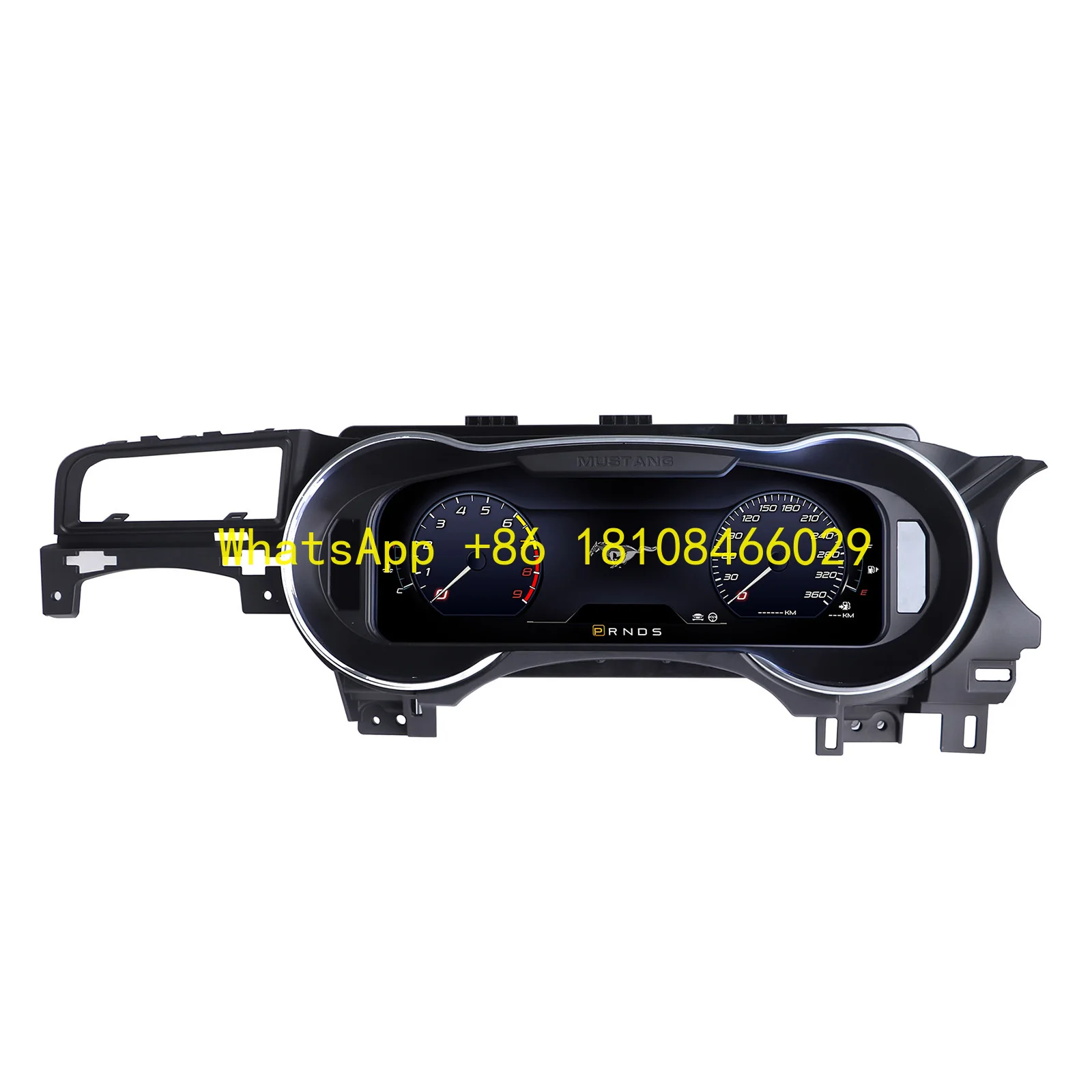 

WEIJUNPRO 12.3 LCD Digital Cluster Virtual Cockpit Dashboard Speed Meter Screen Car DVD Player USB Stereo for Ford Mustang