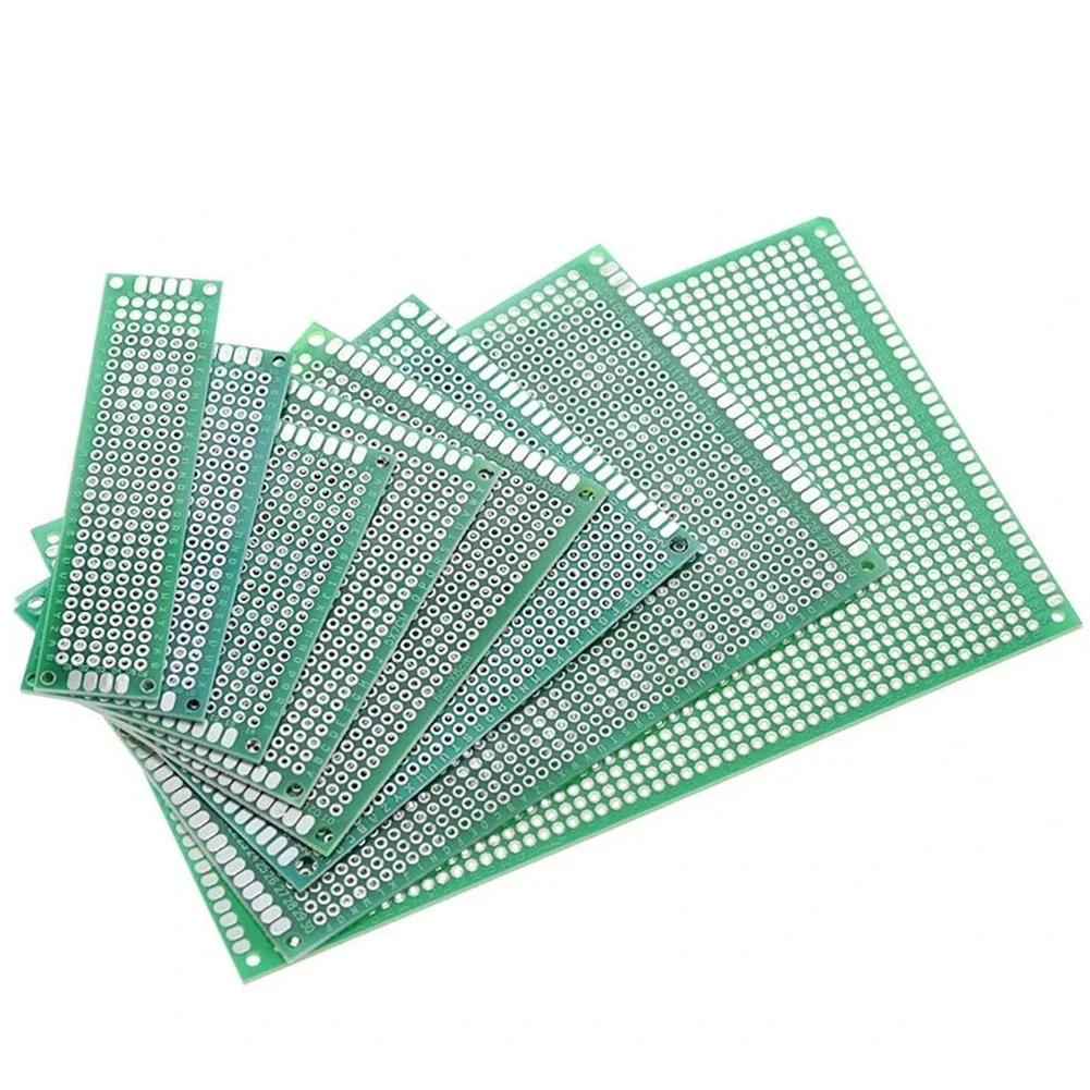 32pcs/set Double Sided PCB Board Kit 6 Size Printed Circuit Protoboard For Soldering Electrical Equipment Replacement PCB Board