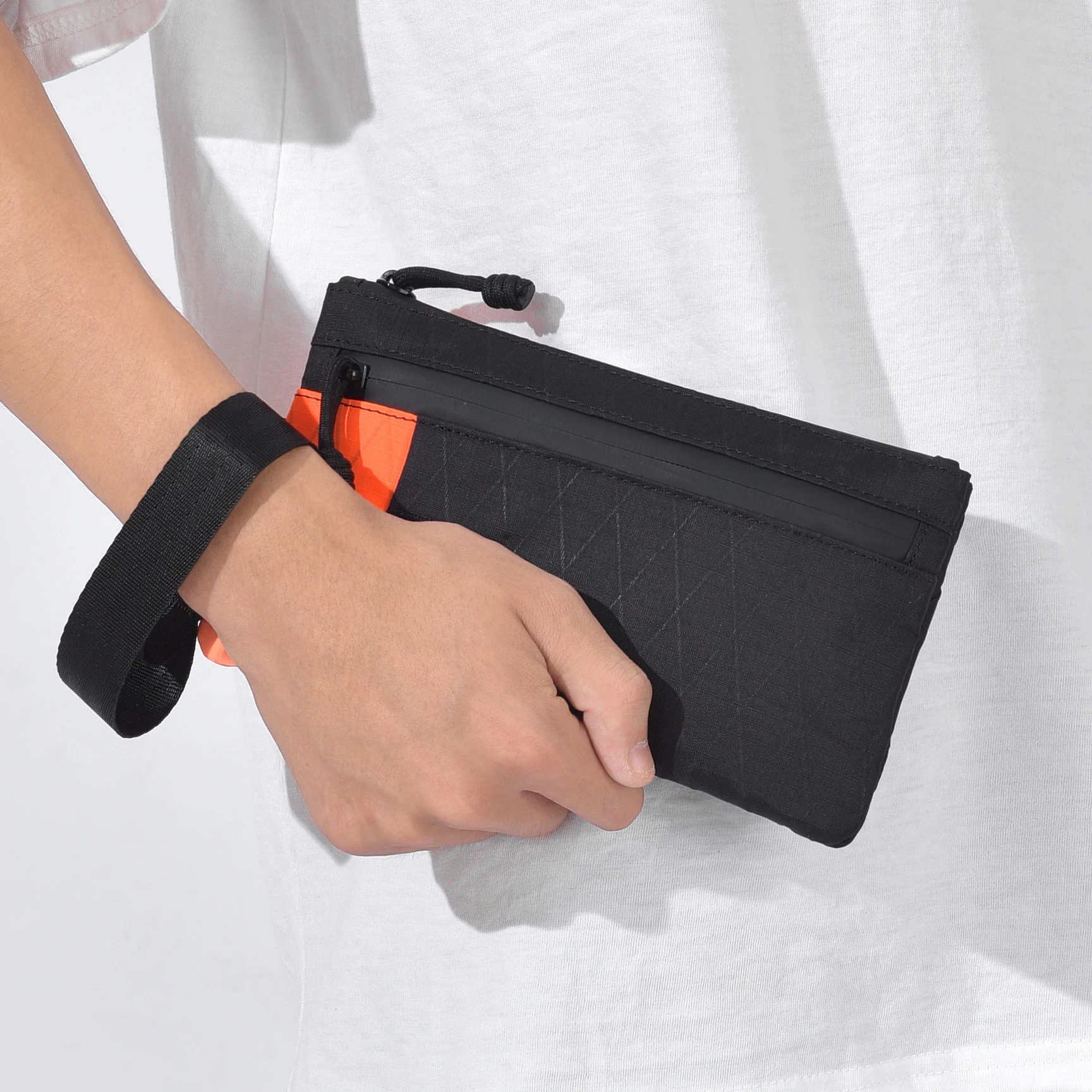RFID Blocking Waterproof XPAC Wallet, 2‑in‑1 Clutch & Crossbody Purse, Travel Passport Phone Money Organizer for Men Women