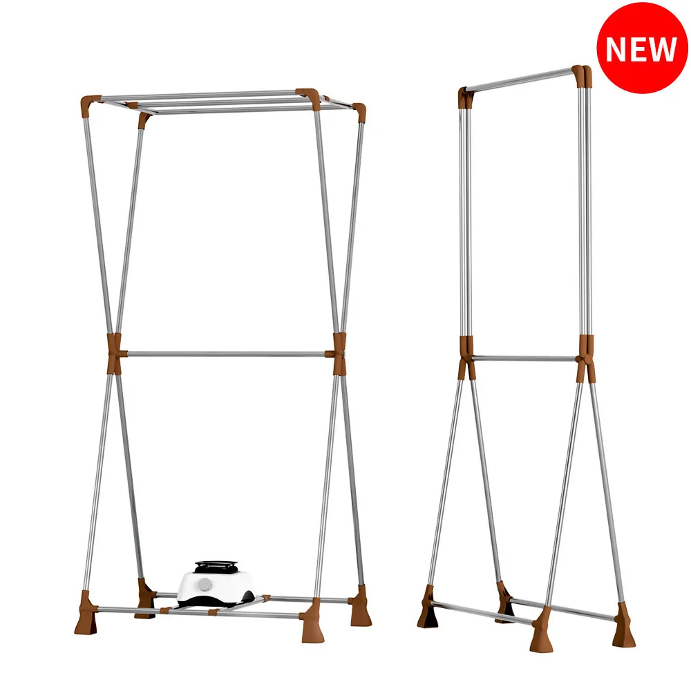 Foldable drying rack Floor-to-ceiling balcony Installation-free household quilt drying rack