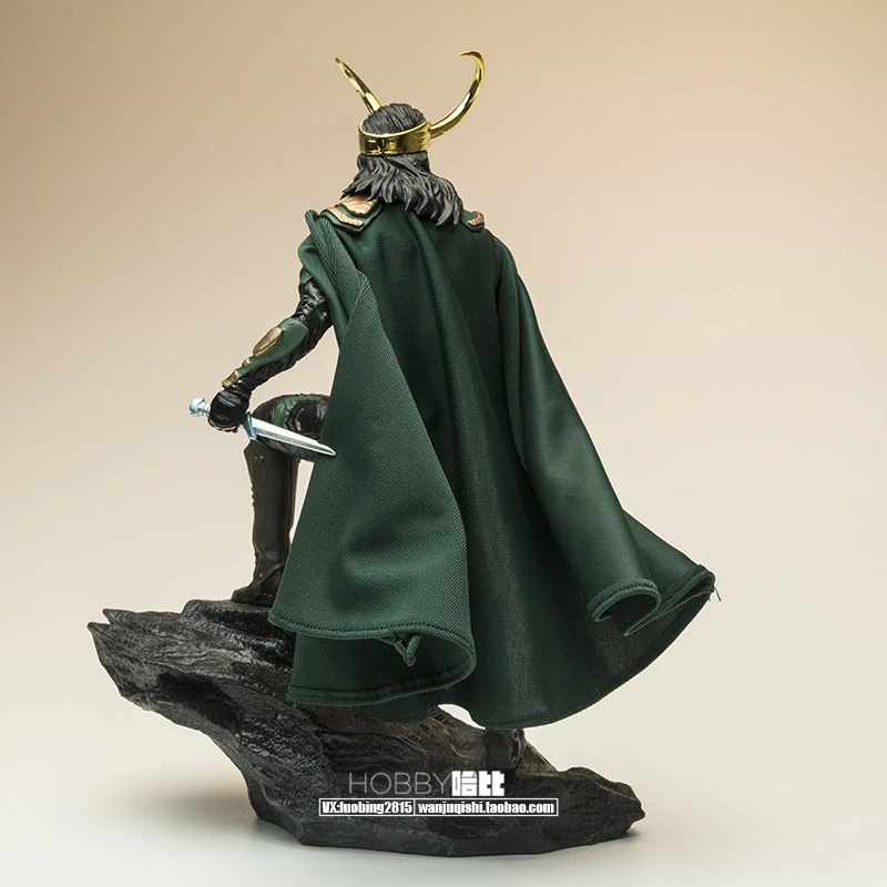 1/10 Avengers Marvel Superheld Loki Thor Figuren Thor Jüngerer Bruder Kampfszenen Statue Handgefertigte Sammlung Ornamente Modell