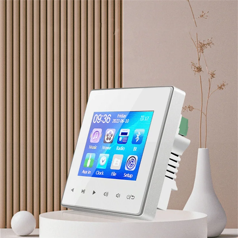 

High Quality Home New Mini Bluetooth 2.8 HD Screen Wall Amplifier Music Center Sound System TV Tablet Smart Digital Stereo FM Du