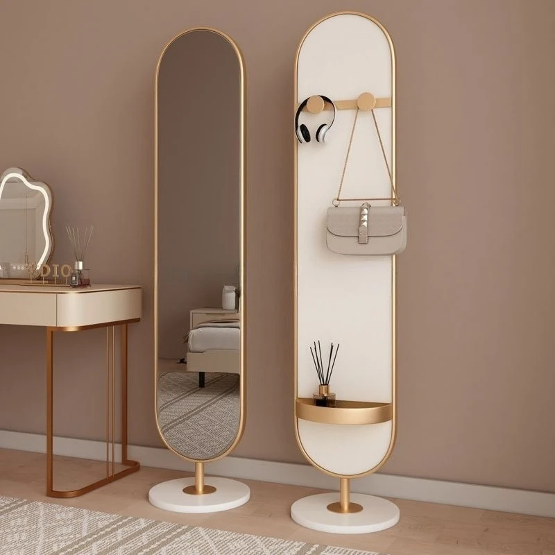 

Full body living room bedroom home fitting light full-length mirror small apartment