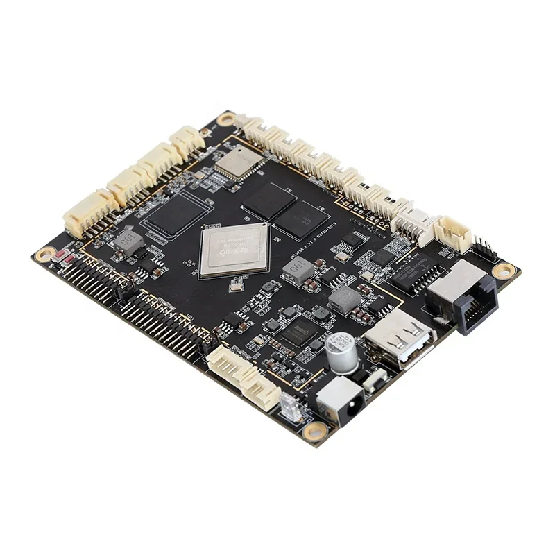 Placa base integrada para reconocimiento facial, Rockchip RK3399, 6 núcleos, Android 9,0, 4g + 32g, cámara MIPI/GPIO/ADC Nano Itx ARM