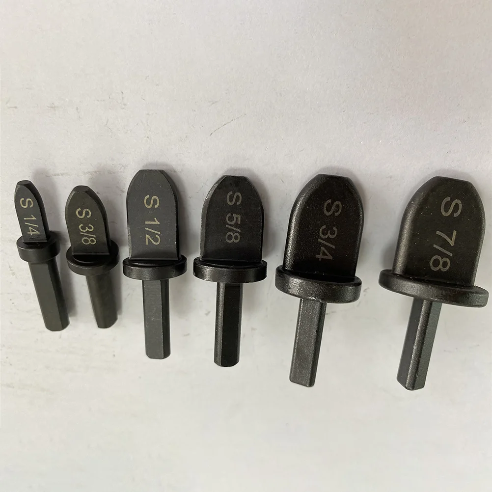 

6 Pcs Copper Pipe Tools High Quality Materials Pipeline Flaring Drill Swaging Accessories Steel Tube H Tools