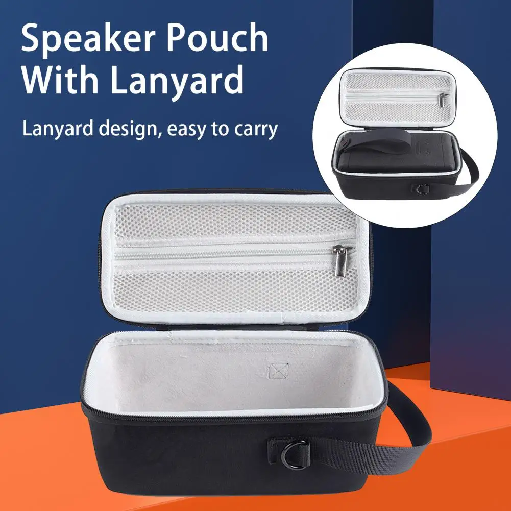 Speaker Storage Box Speaker Carrying Case Travel Storage Bag for Marshall-middleton Sound Bluetooth Speakers Portable for Easy