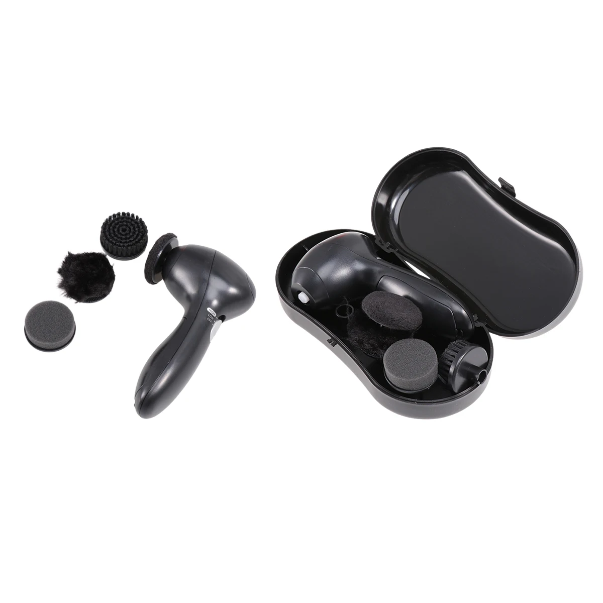 

Ergonomic Handheld Electric Shoe Polisher Kit Portable Shoes Care Tool Durable Material Comfortable Grip Aa