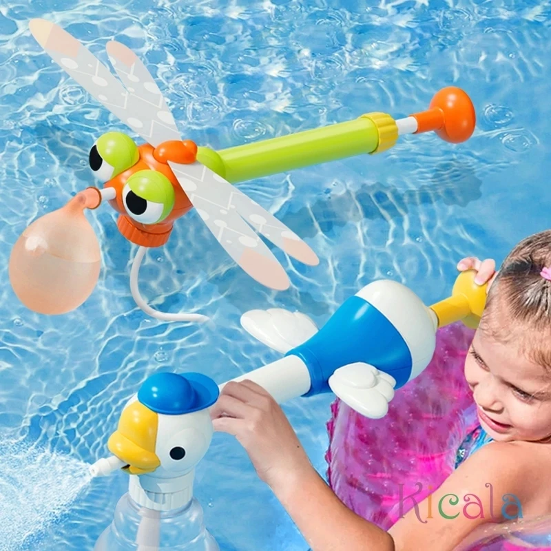 Dragonfly Balloon Water Blaster Water Gun For Kids Shooter Ballon Water Gun Beach Toy Play Water Toy Water Ball Fight Party Game
