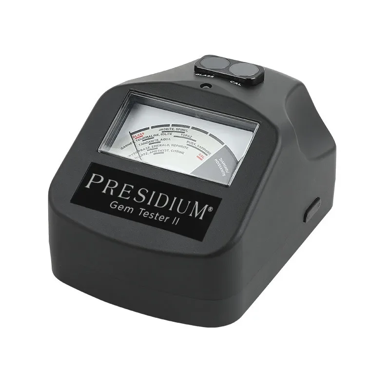 Diamond Tester Gem Tester II Colored Gemstone Testing Machine Refractive Index Analog Dial for Ruby Sapphire Pawn Shop