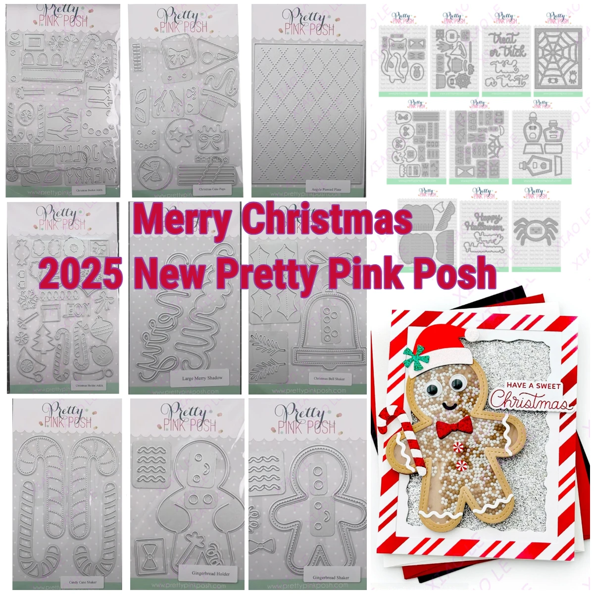 

Christmas Cake Pops Gingerbread Holder Metal Cutting Dies Stencil Die Cut For DIY Scrapbooking Album Photo Cutting Die Paper