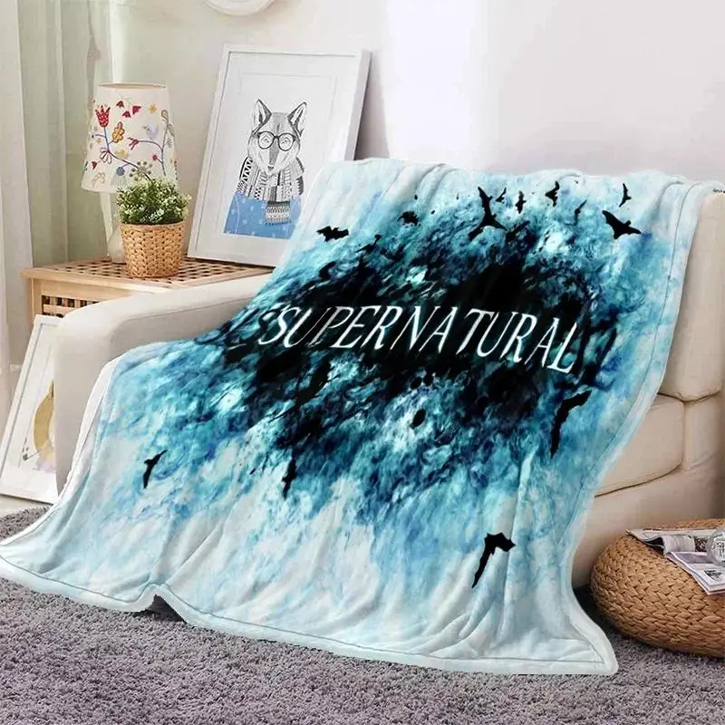 Cobertor de Fleece Super Macio Impresso em 3D para Cama, Sofá, Leve, Quente e Decorativo para Quarto