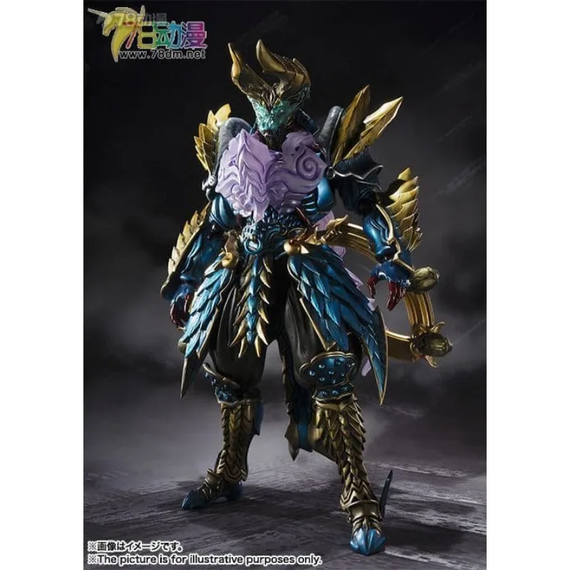 BANDAI Echte S. H. Figuarts-serie Soul MIX-serie Evil God Awakens Thunder Wolf Dragon uitverkocht Model Collectibles