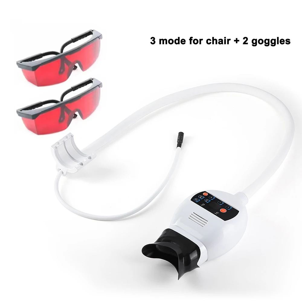 AZDENT Dental Kaltlicht Lampe 3 Farbe Schreibtisch Zahnaufhellung Maschine Bleichen Beschleuniger Gerät LED Licht Zahnmedizin Ausrüstung – Detail 7