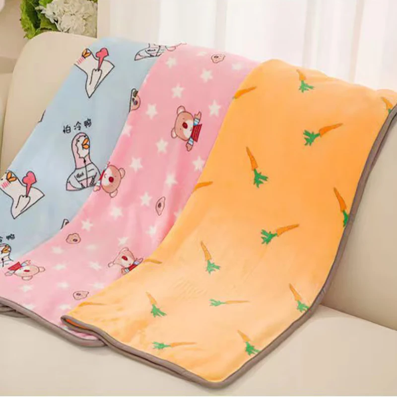 MADDEN Soft Pet Blanket Spring Warm Dog Bed Blanket Cute Pet Sheets Warm Mat Comfortable Cat Dog Pad Blanket Pet Accessories