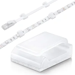 30 Pcs Self-Adhesive Cable Clips Organizer Light Cord Decorative Wire Holder Cord Management Cable Manager Fixed Clamp Winder