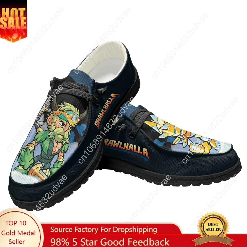 

Brawlhalla повседневная обувь обувь на плоской подошве для мужчин и женщин дышащая повседневная домашняя и уличная легкая обувь пара обуви на заказ