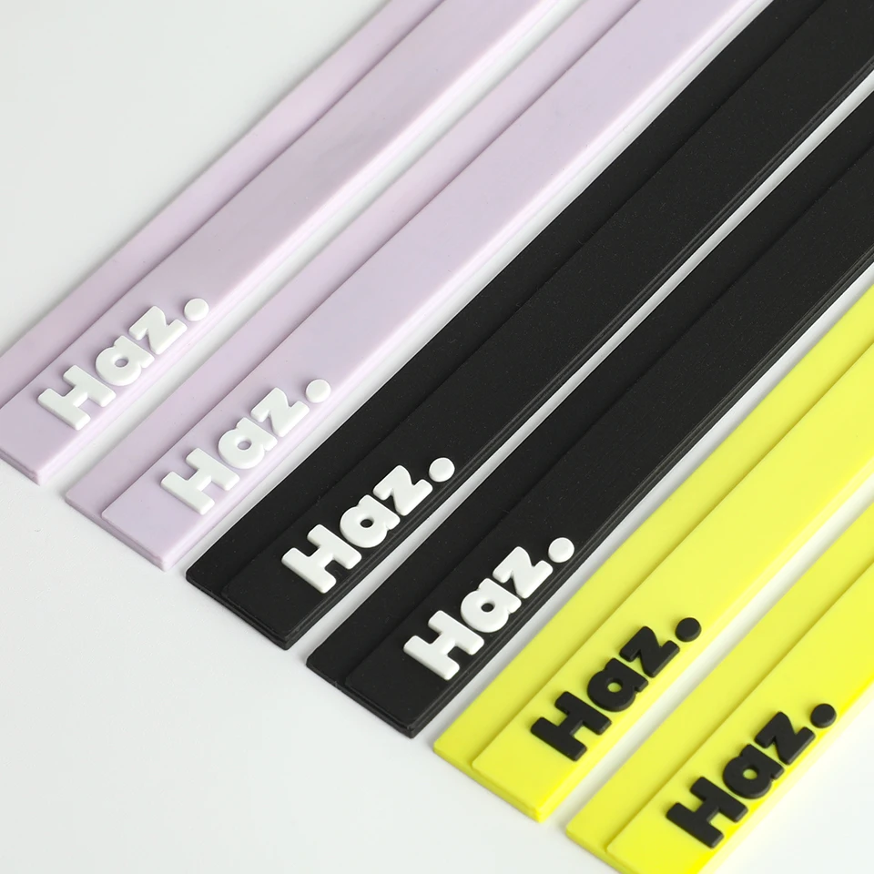 Sew on Embossed Badges Custom Private Name 3D Logo Garment Soft PVC Rubber Patches Labels for Clothing