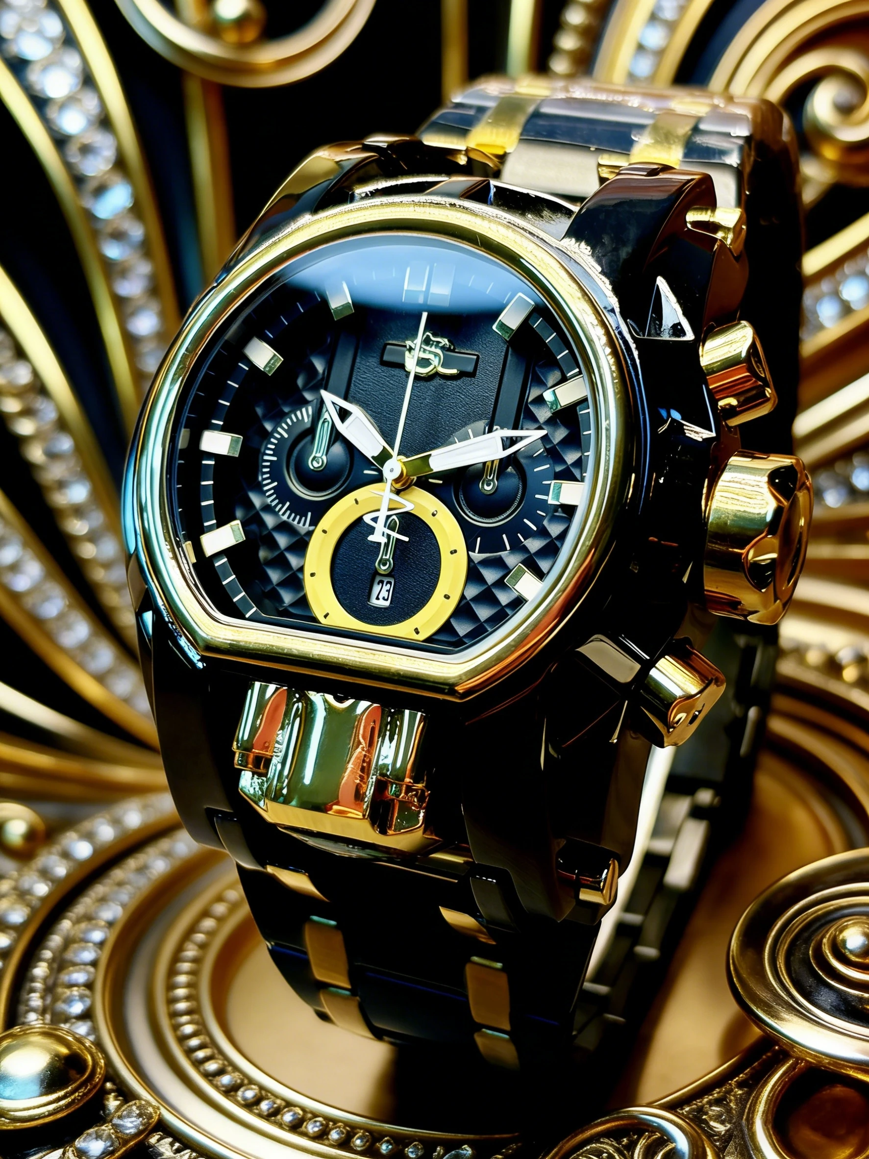 Clown Series Guide Ball Punk Quirky Men's Personality Watch, Fashionable Youth Trendy Stainless Steel Waterproof Luminous Watch, European and American Style Hip-Hop Personality Street Style Men's Wristwatch, Trendy Gift Watch, the Best Gift for Him