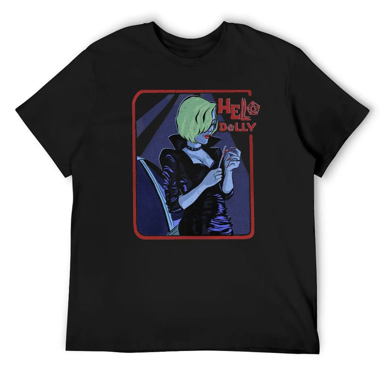 Hello dolly T-Shirt anime stuff street wear graphics anime tshirt oversized t shirt men