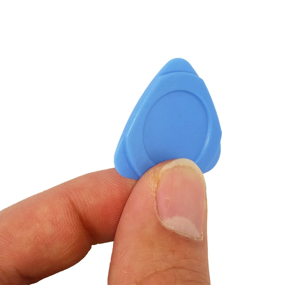 Thicker Blue Plastic Trilateral Pick Pry Tool Prying Opening Shell Repair Tools Kit Triangular Plate for Cell Phone Screen Open