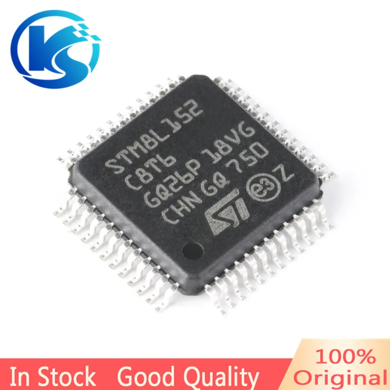 

STM8L152C8T6 STM8L152 C8T6 LQFP48 8-bit Microcontroller/Flash Memory