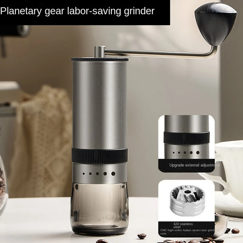 Hand Coffee Mill Grinder Portable Manual Coffee Grinder Manual Grinder Removable Hand Burr Grinder Coffee Machine