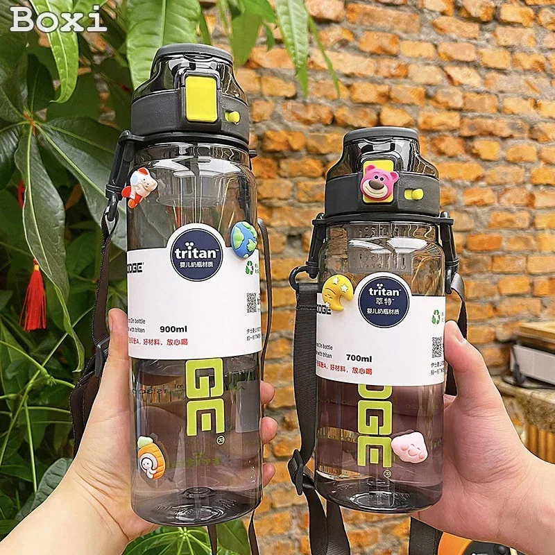 Tritan Wasser flasche große Kapazität Mann Sport Fitness Fitness mit Tee filter bpa kostenlos tragbare auslaufs ichere Reise Kunststoff Wasser becher