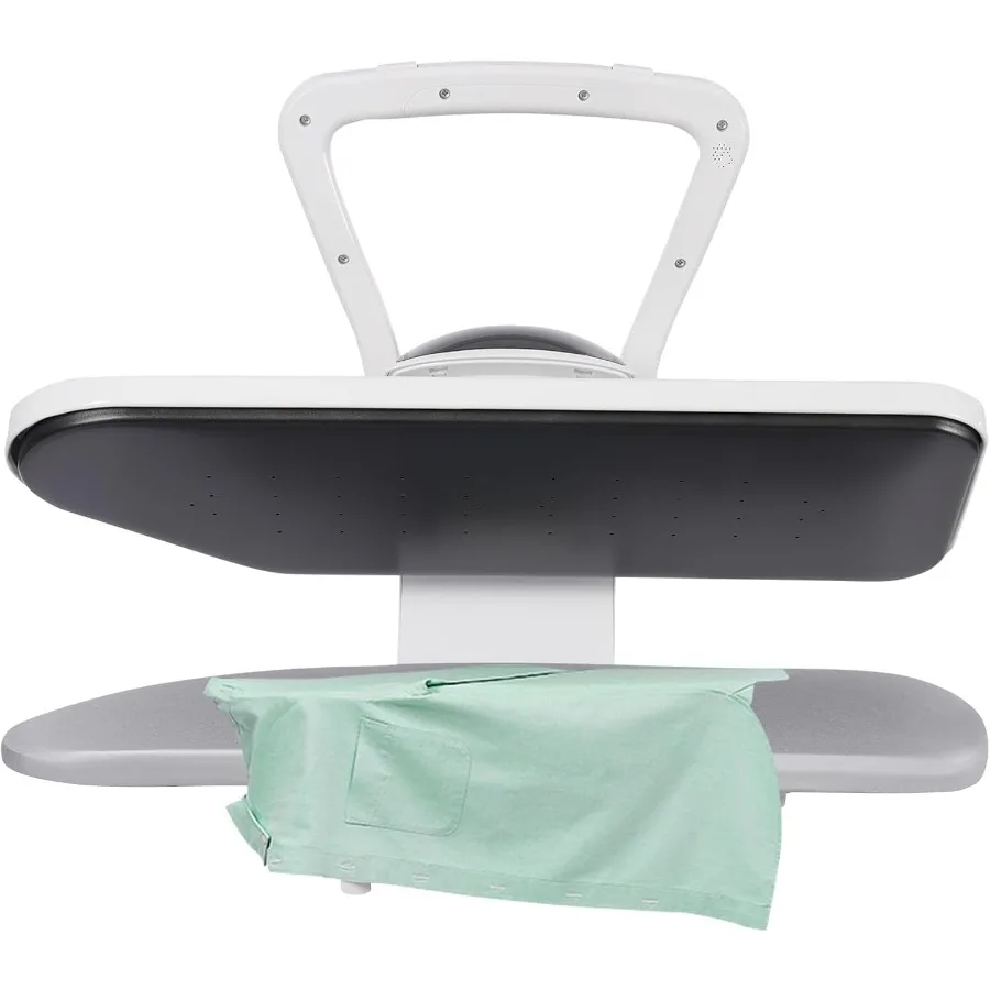 Duży prasa parowa z ekranem dotykowym LED i kompaktową konstrukcją o mocy 1600 W do użytku domowego i biznesowego. Cyfrowa prasa parowa z 5 funkcjami.