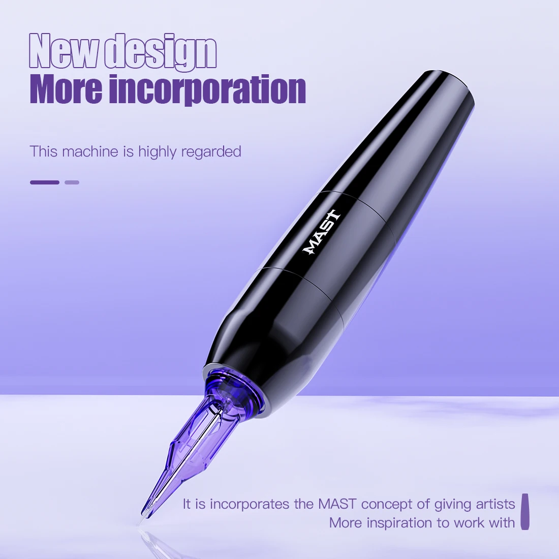 ماست الوشم P15 آلة تجميل دائم محرك قوي Coreless 3.5 مللي متر السكتة الدماغية RCA السلكية آلة الوشم القصيرة لوازم القلم