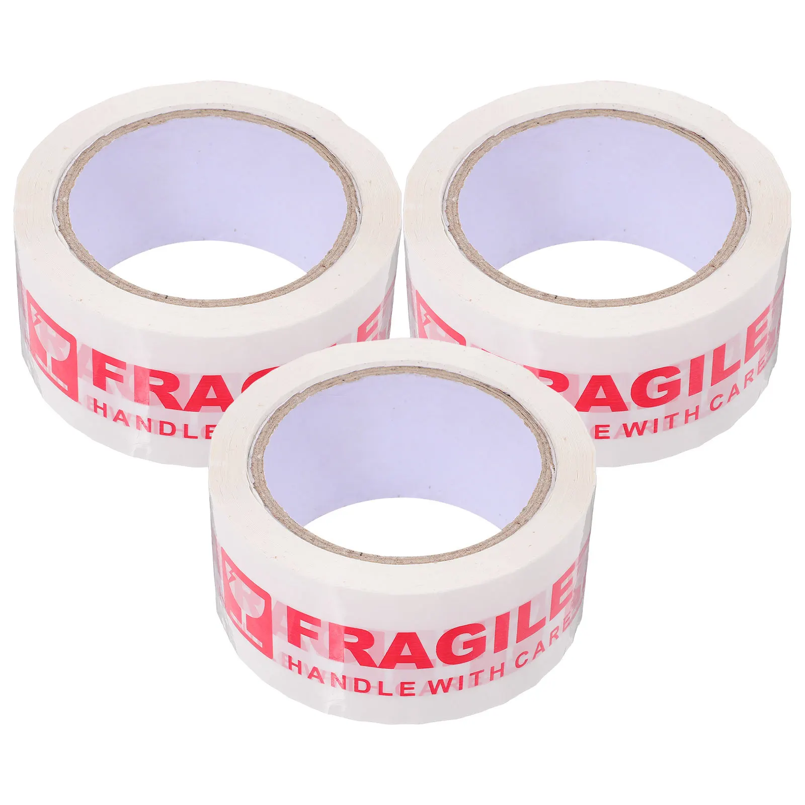 Fragile Tape Heavy Duty Strong Adhesive Clear Print Warning Moving Shipping Supplies Fragile Tape Packing Tapes