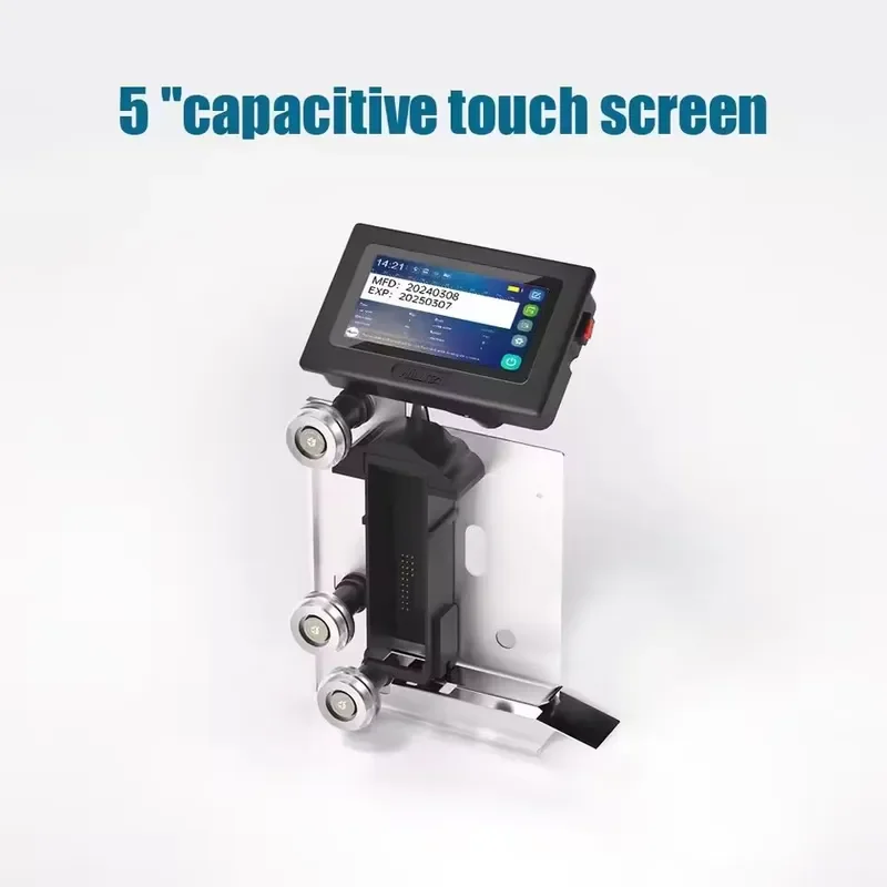 New WP100 Inkjet Printer for Heat Sealing Machine Automatic Continuous Sealer Fast Dry Ink High-Speed 80m/min Batch Number