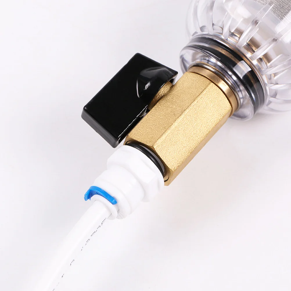 

High-Quality Stainless Steel Mesh Copper Prefilter Sediment Water Filter for Rvs Boats Easy Clean Descale Sediment Filter