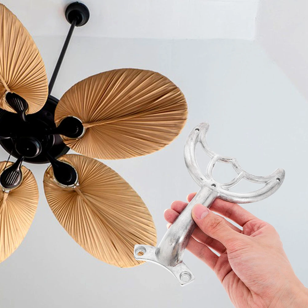 

5 pcs Fan Blade Support Rods Zinc Alloy Stable Support Easy Installation Ceiling Fan Arms Replacement Parts Indoor Lighting