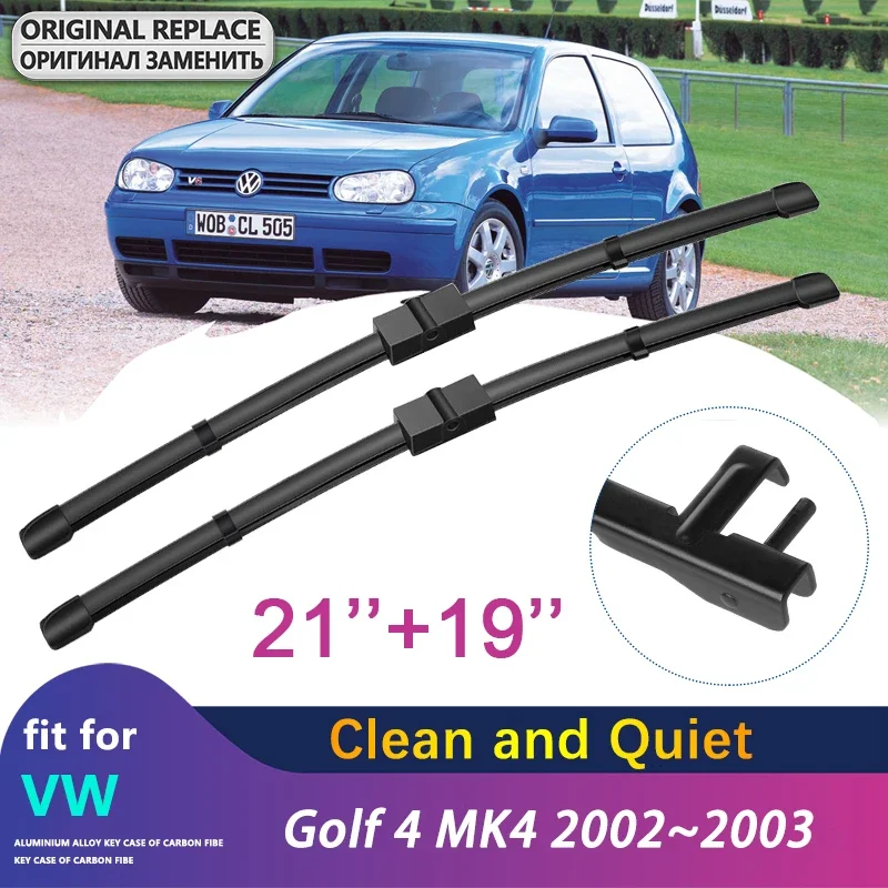 

for Volkswagen VW Golf 4 MK4 2002 2003 1J Car Wiper Blade Front Windscreen Windshield Wipers Car Styling Accessories Stickers