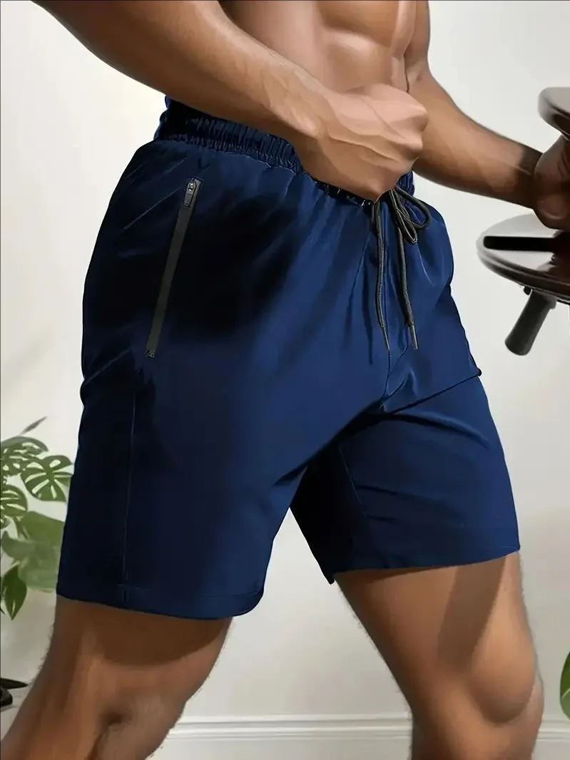 Sommershorts für Herren, lässig und sportlich, schnell trocknende und atmungsaktive Shorts, geeignet zum Laufen, Fitness, Radfahren, Wandern, Swi