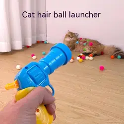 Engraçado Gato Interativo Teaser Treinamento Brinquedo Criativo Gatinhos Mini Pompoms Jogos Brinquedos Animais de estimação Suprimentos Acessórios Brinquedos Para Gato