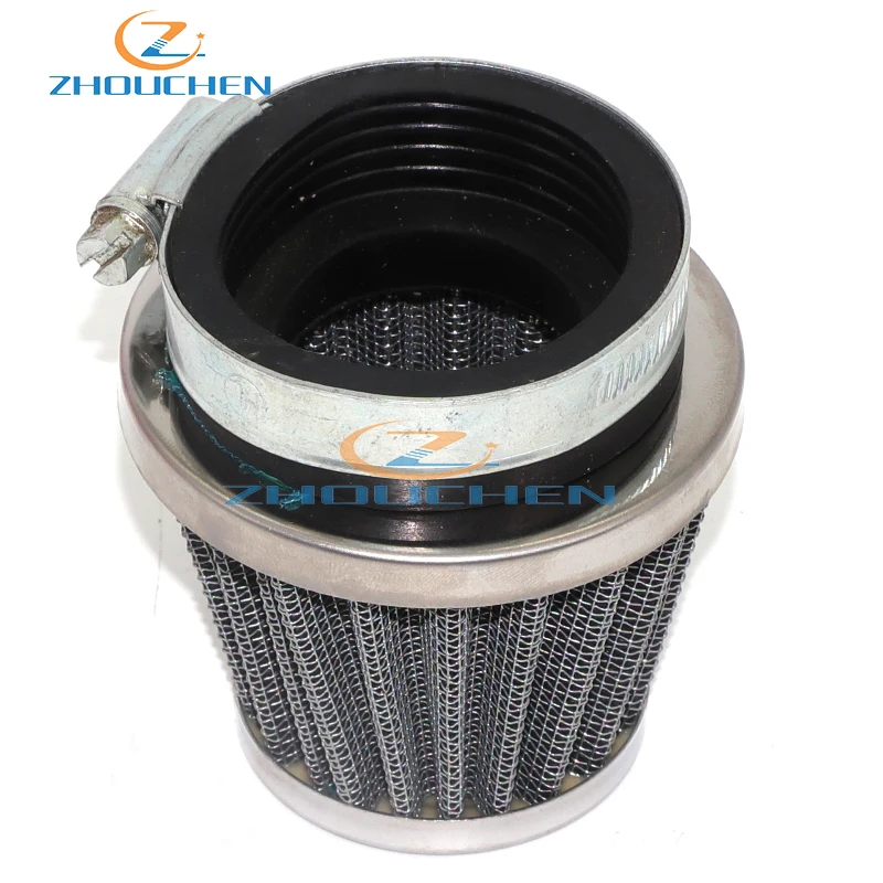 Motorcycle Accessories Oval Metallic Clamp-on Refit Intake Funnel Air Filter 35mm 38mm 42mm 48mm 50mm 52mm 58mm 60mm